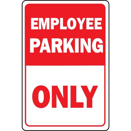 HY-KO Employee Parking Only Sign 12" x 18" A20059